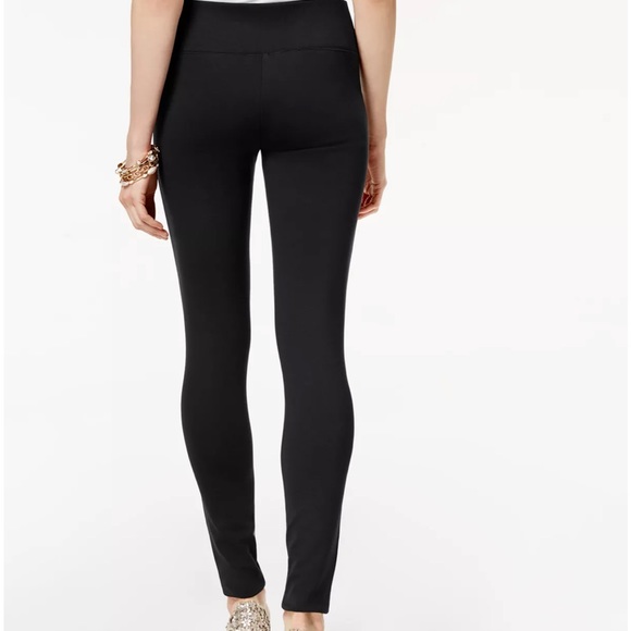 INC International Concepts- Petite Black Seamless Leggings - Picture 3 of 6